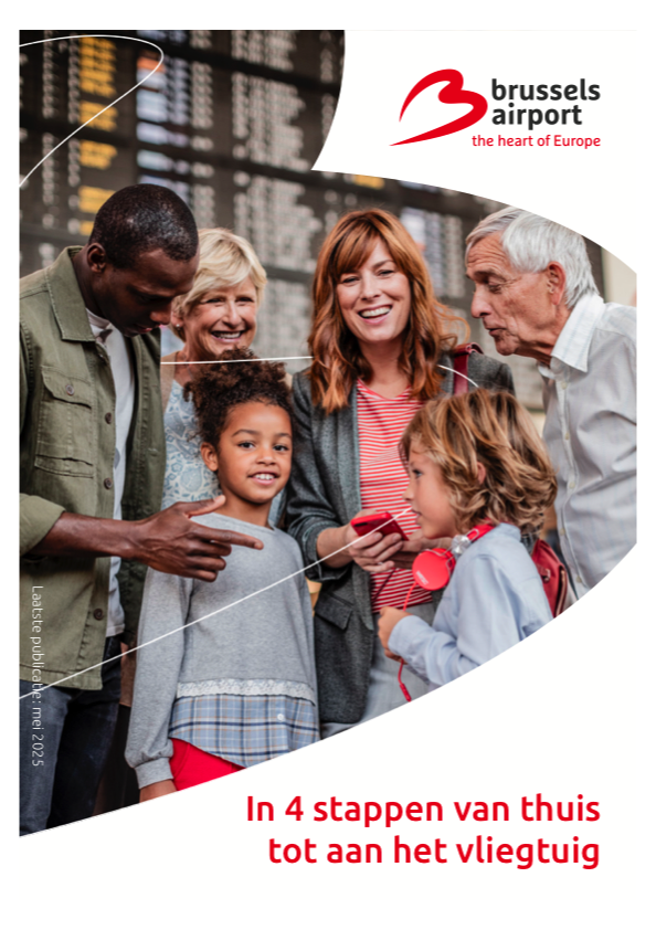 Brussels Airport, in 4 stappen van thuis tot aan het vliegtuig